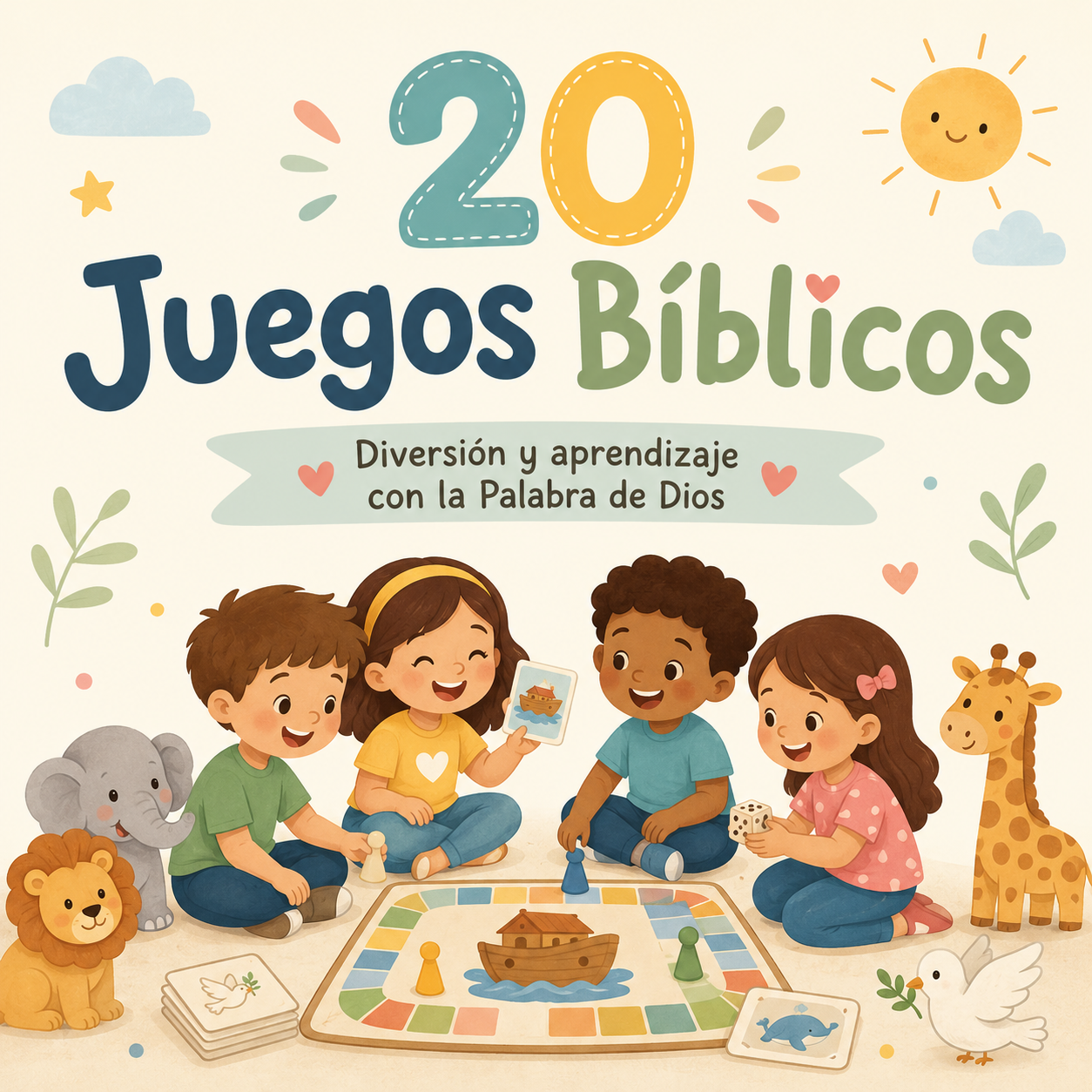 🎲 20 Juegos Bíblicos